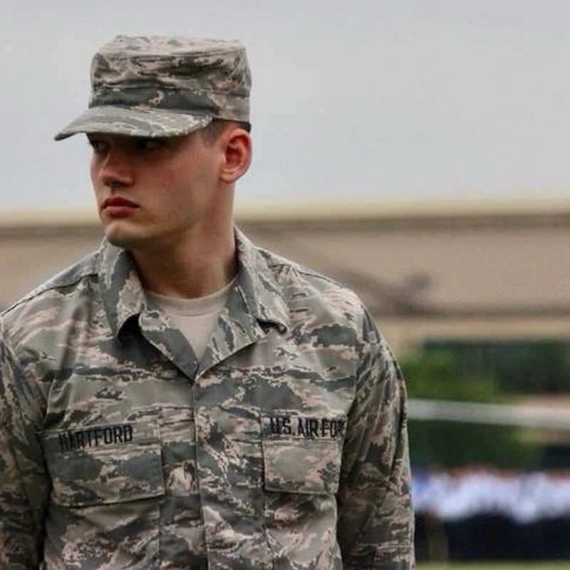 Alexander Hartford during U.S. Air Force service