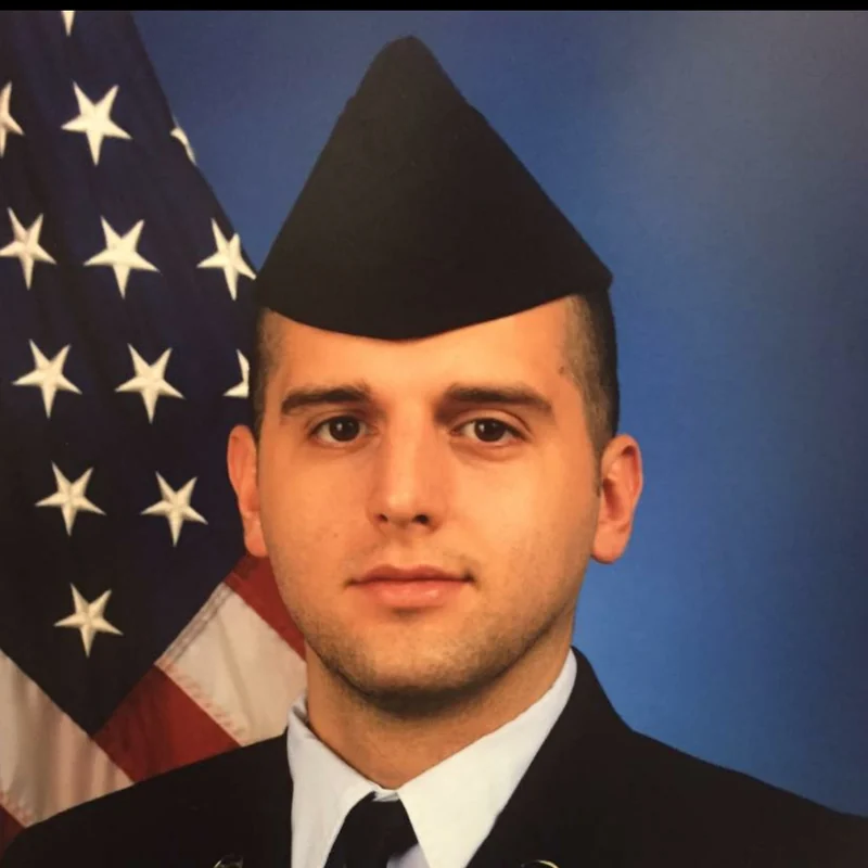 John Fontenot during U.S. Air Force service