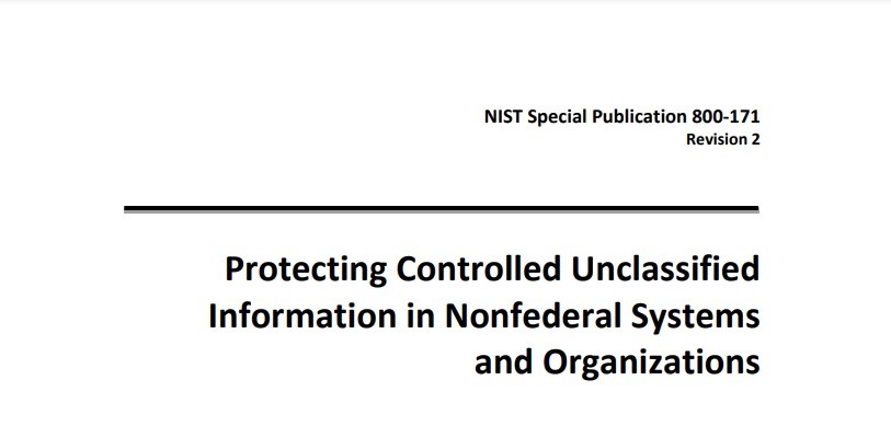 A cover page of the nist special publication.