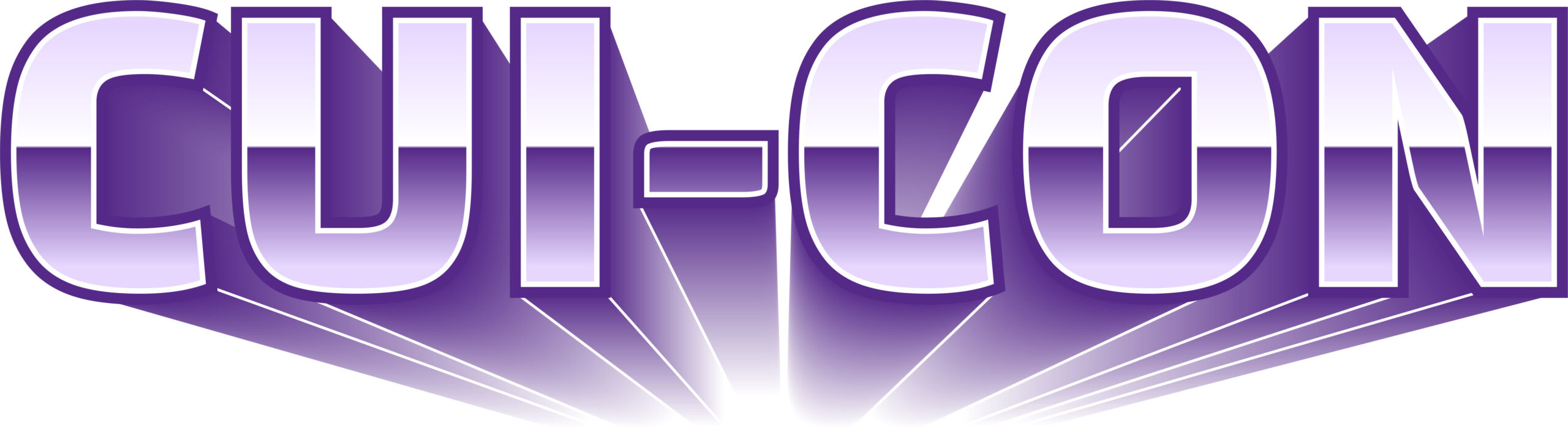 A purple logo with the letters d and c