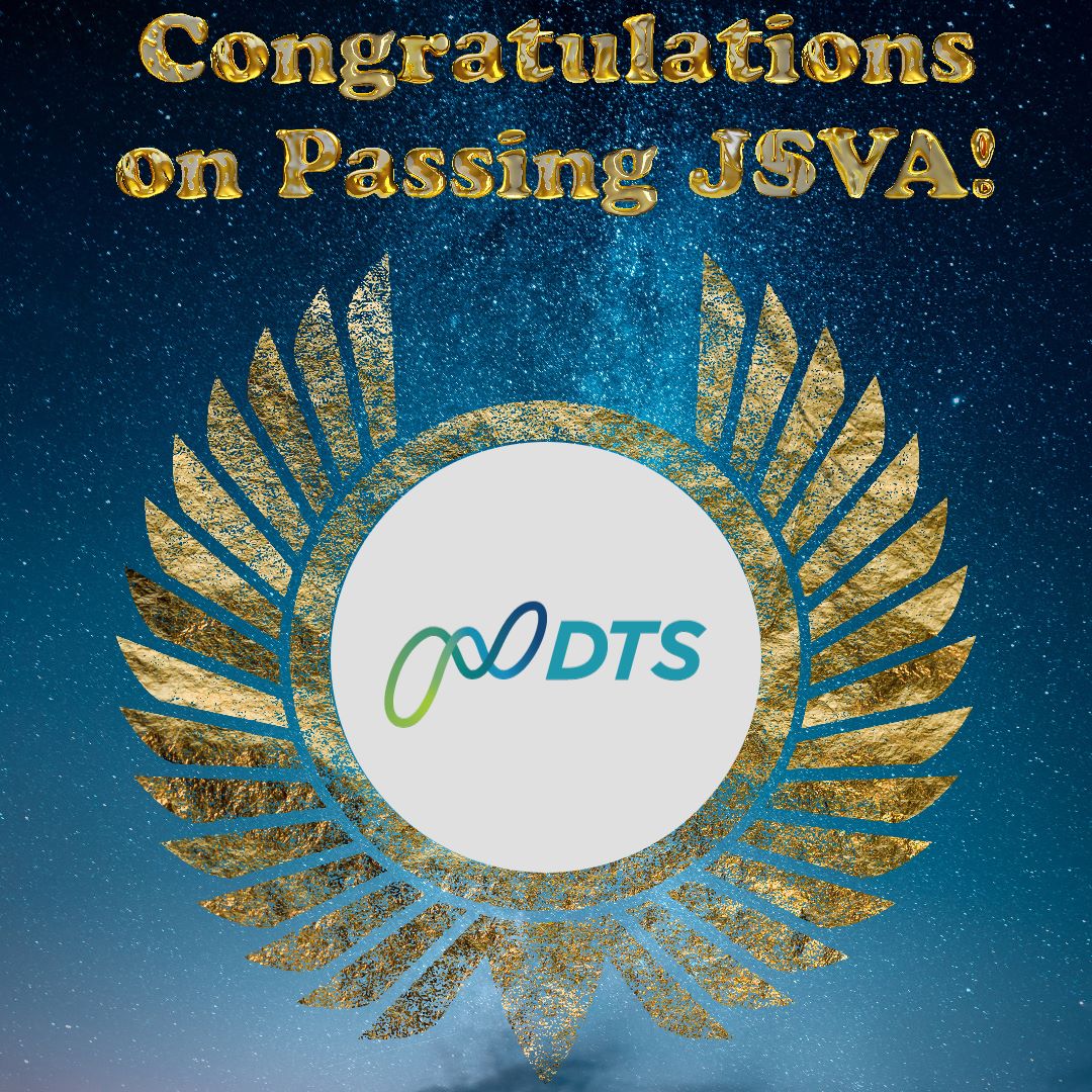 The poster of congratulations on passing Jsva