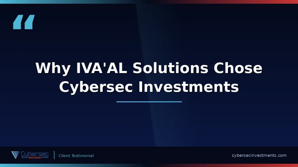 Tauryn Williford explains how she met Fernando Machado and the business benefits IVA'AL Solutions gained from completing a Joint Surveillance Voluntary Assessment (JSVA).